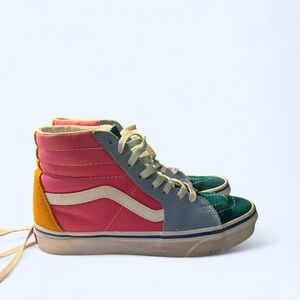 Vans Y2k Multicolor High-Top Sneakers